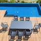 Tuintafel SIESTA VEGAS MEDIUM - kunststof - wit