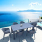 Tuintafel SIESTA VEGAS MEDIUM - kunststof - wit