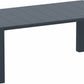 Tuintafel SIESTA VEGAS MEDIUM - kunststof - donkergrijs