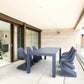 Tuintafel SIESTA VEGAS MEDIUM - kunststof - wit