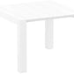 Tuintafel SIESTA VEGAS SMALL - kunststof - wit