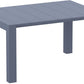 Tuintafel SIESTA VEGAS SMALL - kunststof - donkergrijs