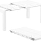Tuintafel SIESTA VEGAS SMALL - kunststof - wit
