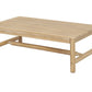 Loungeset HANNA - acaciahout - stof - teak - naturel - grijs