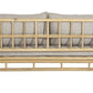 Loungeset BETHANY - acaciahout - stof - bamboe - naturel